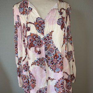 Altar'd State long-sleeved boho dress size S